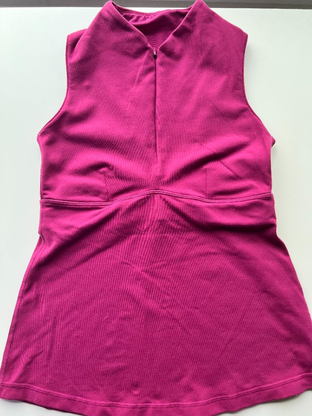 Lululemon sleeveless fuschia babydoll tank